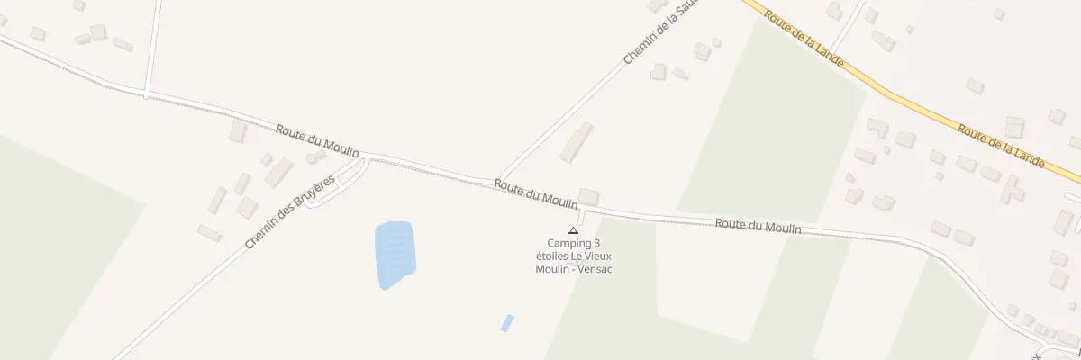 Plan du 34 Rte du Moulin à Vensac