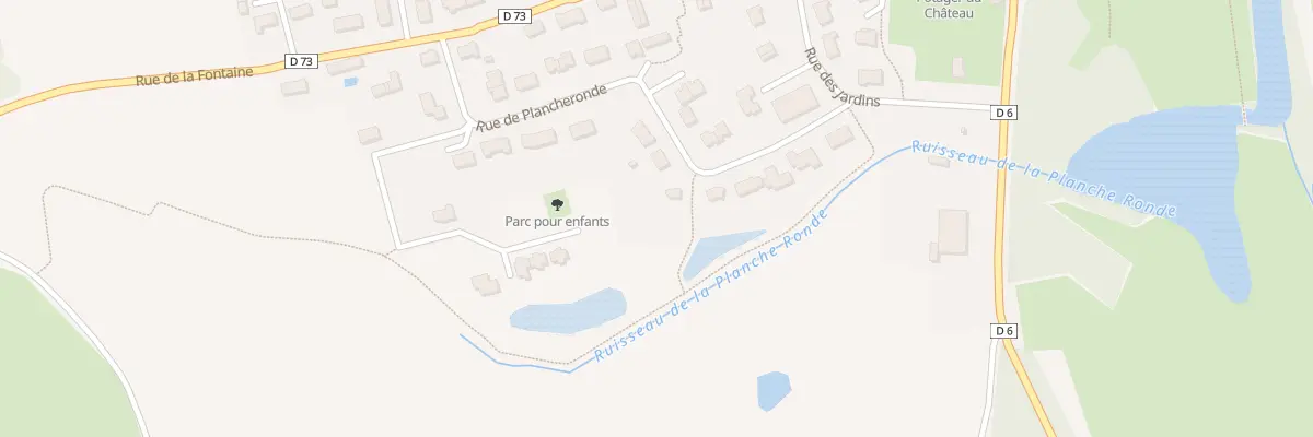 Plan du 18 Rue de plancheronde à Challain-la-Potherie