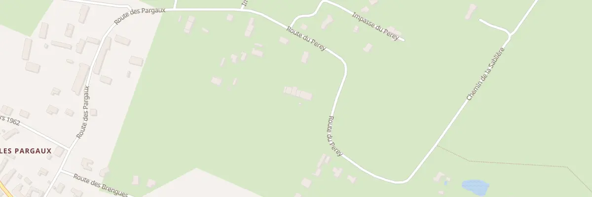 Plan du 16 Rte du Perey à Talais