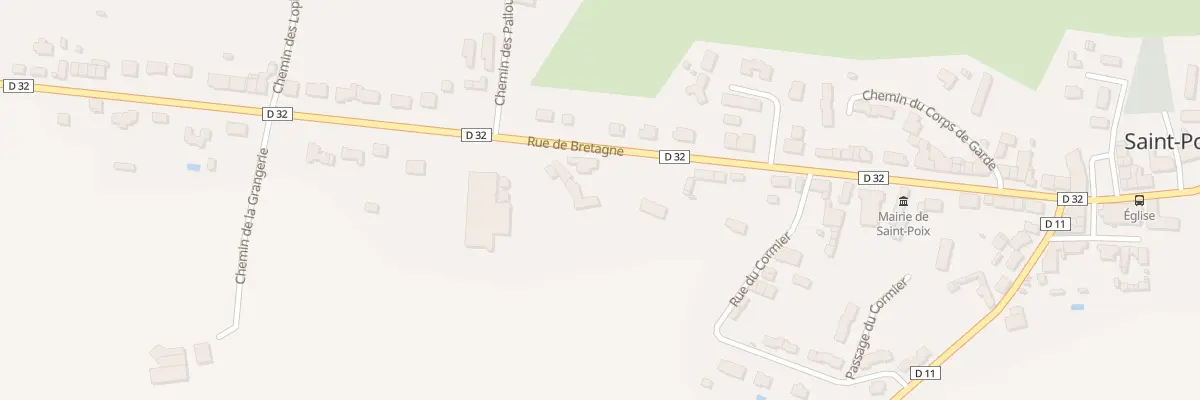 Plan du 41 Rue de Bretagne à Saint-Poix