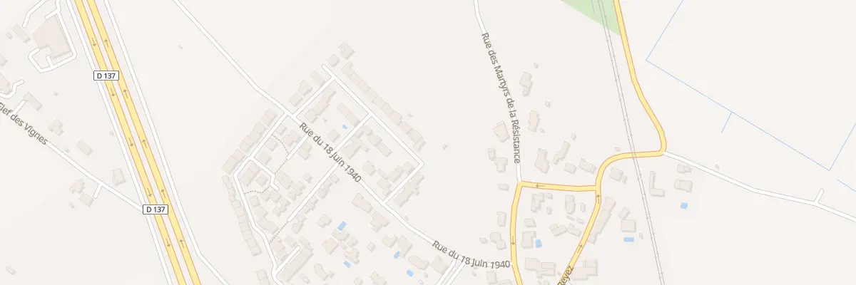 Plan du 4 Rue du Docteur Hebrard à Yves