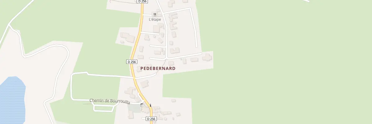 Plan du 274 Che du Berié à Arancou