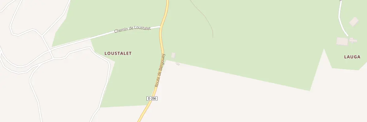Plan du 5552 Bergerata à Arancou