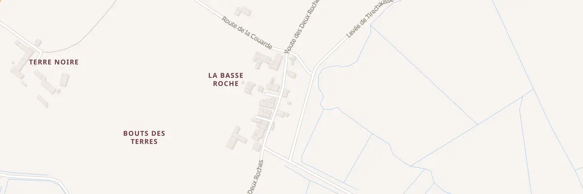 Plan du 1425 Rte des Deux Roches à Saint-Laurent-de-la-Prée