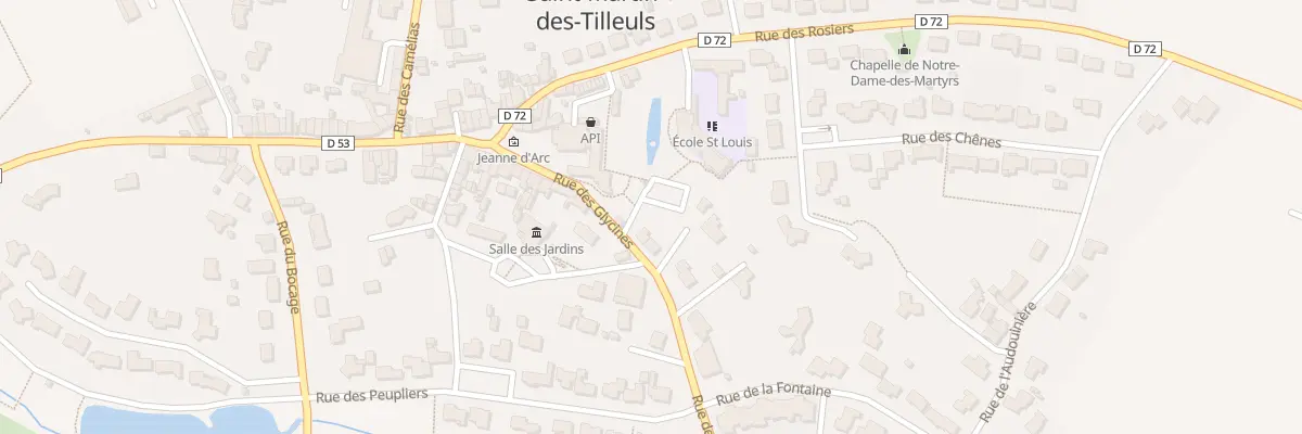 Plan du 7 Rue des glycines à Saint-Martin-des-Tilleuls