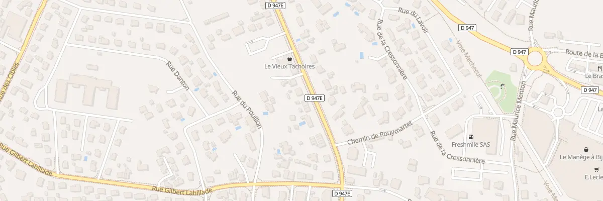Plan du 975 Av du Mal Foch à Saint-Paul-lès-Dax