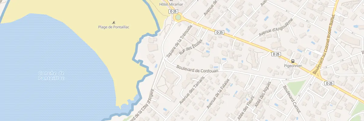 Plan du 79 Bd de Cordouan à Royan