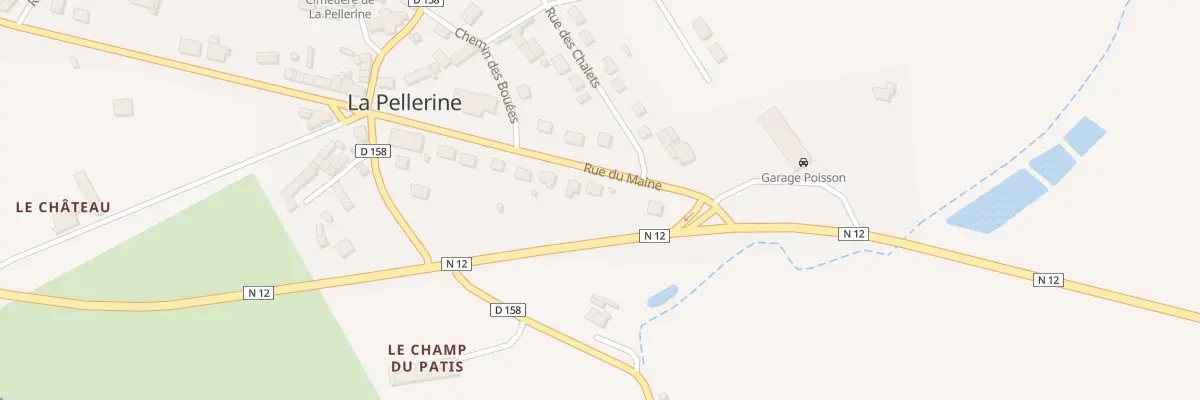 Plan du 15 Rue du Maine à La Pellerine