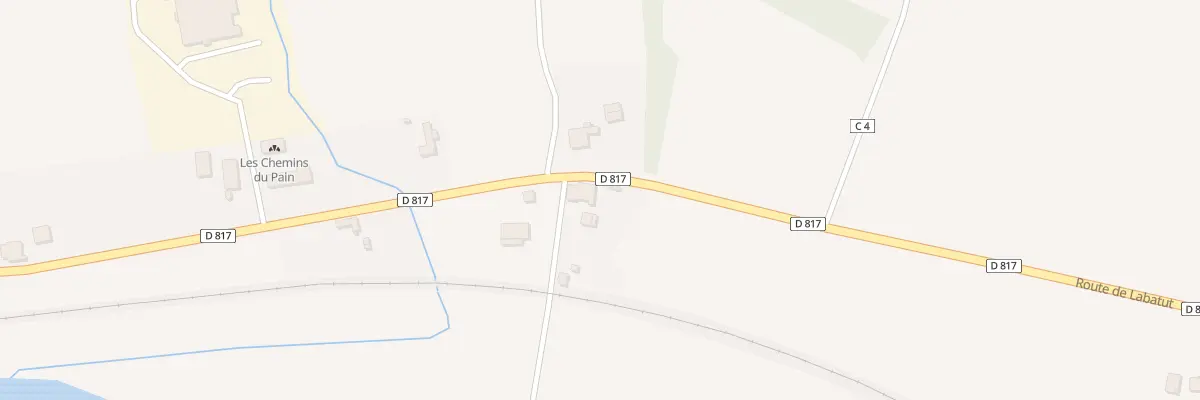 Plan du 19 Imp du Metge à Cauneille