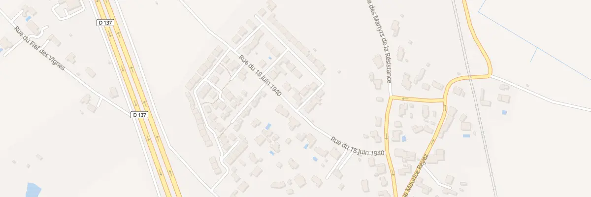 Plan du 33 Rue du Docteur Hebrard à Yves
