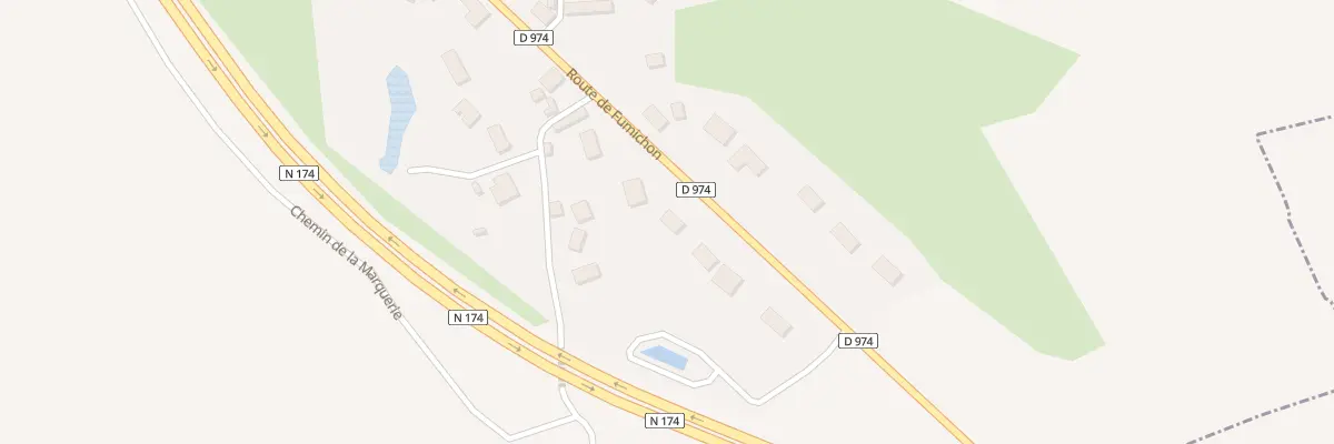 Plan du 22 Rte de Fumichon à Baudre