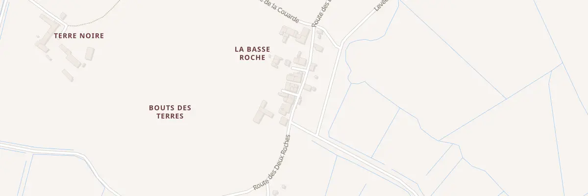 Plan du 1500 Rte des Deux Roches à Saint-Laurent-de-la-Prée