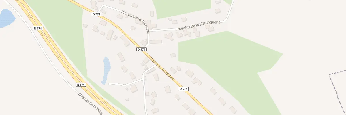 Plan du 33 Rte de Fumichon à Baudre