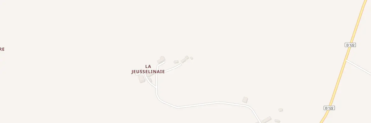 Plan du 2 La Geuselinaie à Landivy