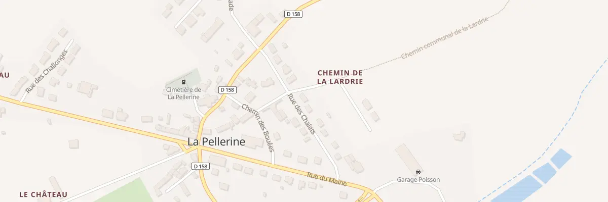 Plan du 9 Rue des Chalets à La Pellerine