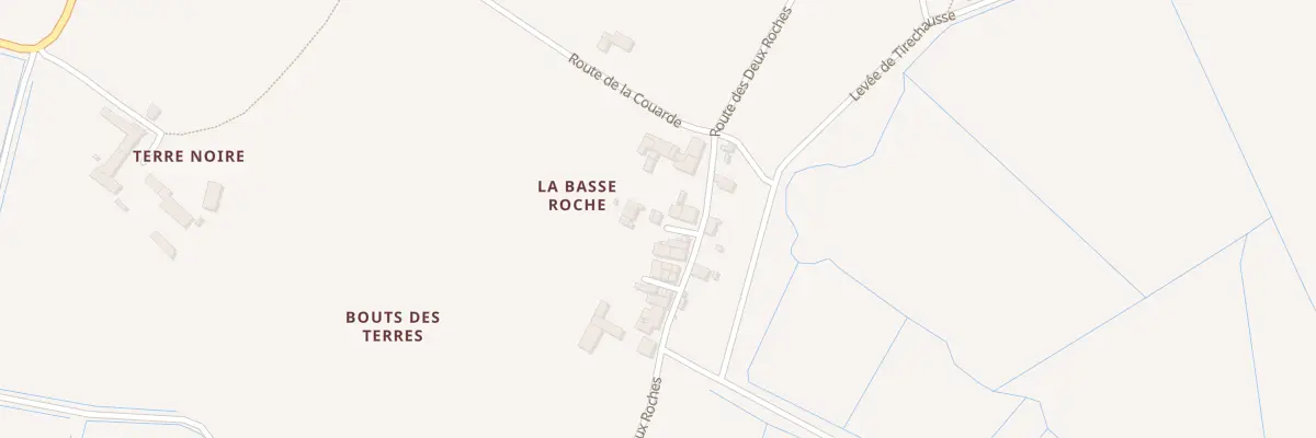 Plan du 1430 Rte des Deux Roches à Saint-Laurent-de-la-Prée
