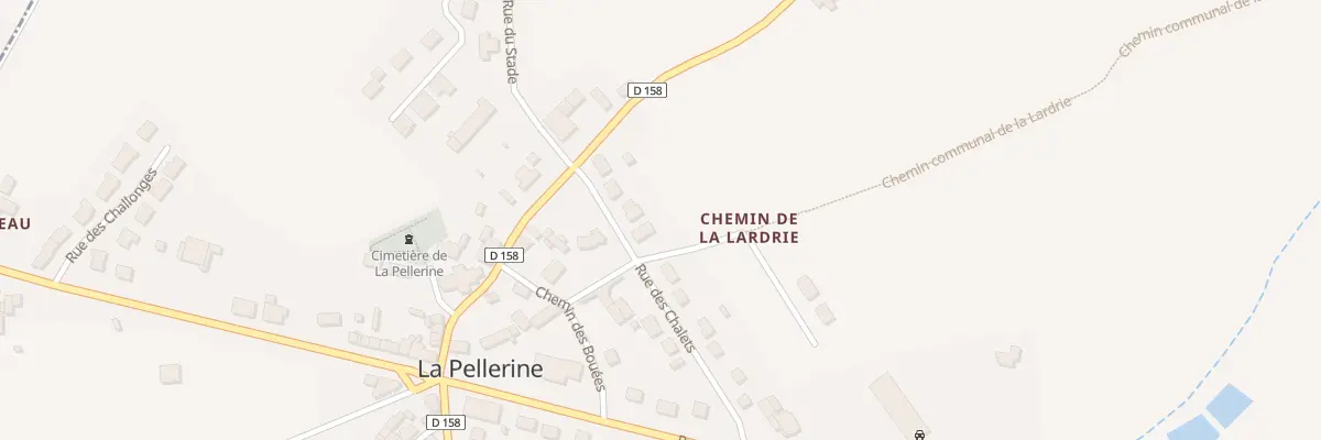 Plan du 7 Rue des Chalets à La Pellerine
