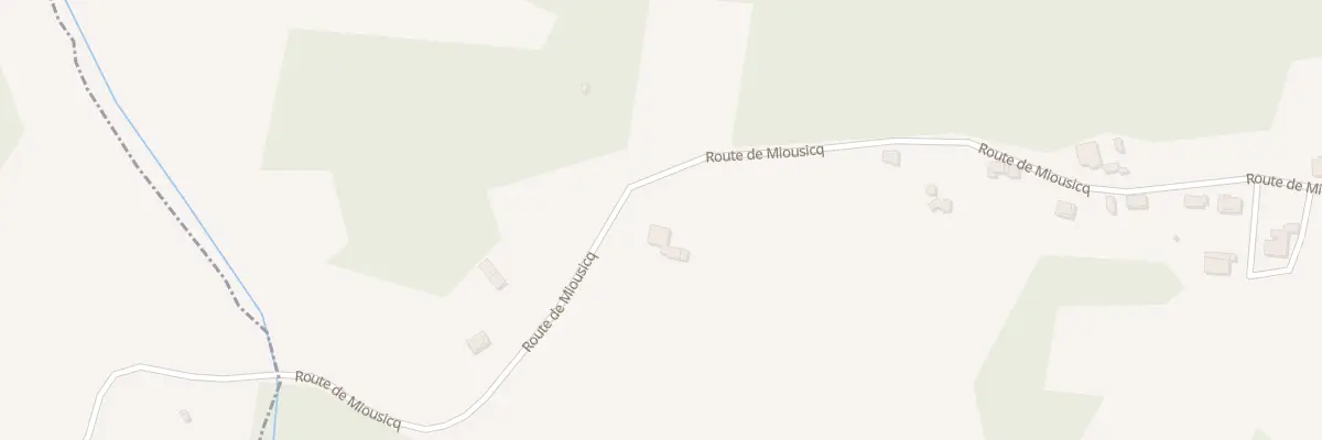 Plan du 669 Rte de Miousicq à Gaas