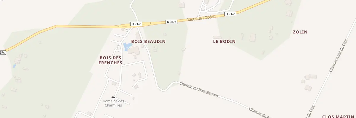 Plan du 1525C Rte de l’Océan à Saint-Laurent-de-la-Prée