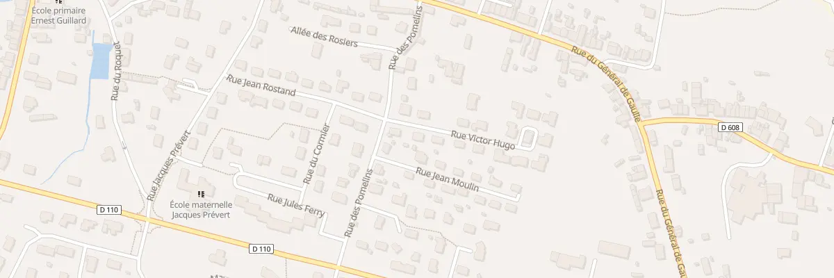 Plan du 3 Rue Victor Hugo à Renazé
