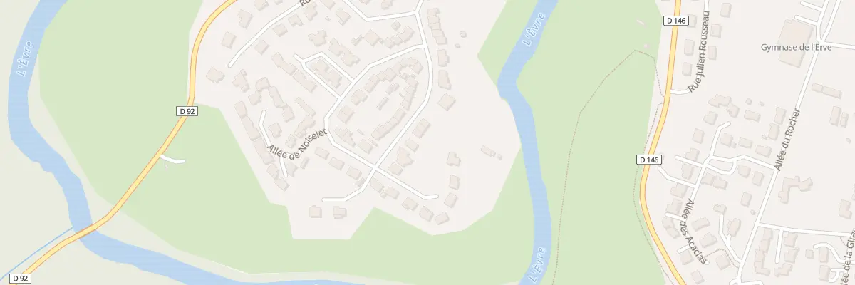 Plan du 38 Rue Val d’Evre (Montrevault) à Montrevault-sur-Èvre
