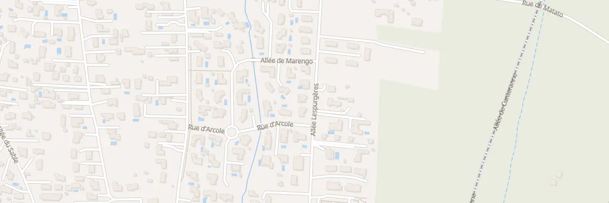 Plan du 20 All Lespurgères à Gujan-Mestras