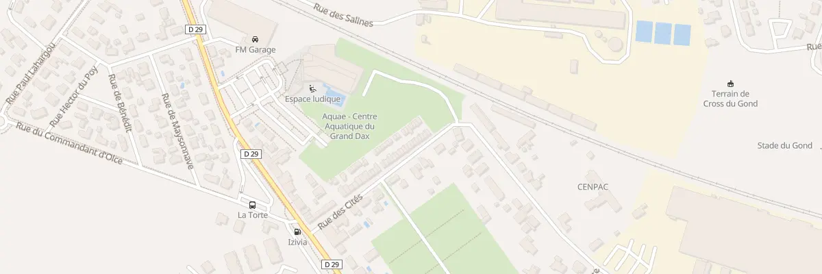 Plan du 49 Rue des Cités à Dax