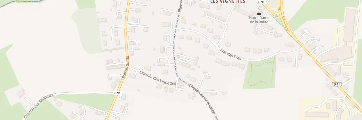 Plan du 7 Rue des Vignettes à Sainte-Marguerite-d’Elle