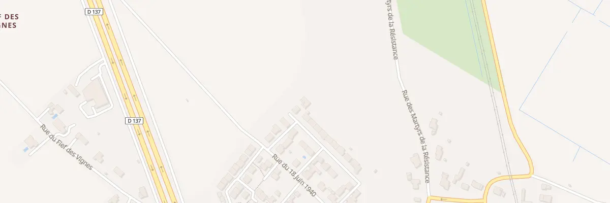 Plan du 14 Rue du Docteur Hebrard à Yves