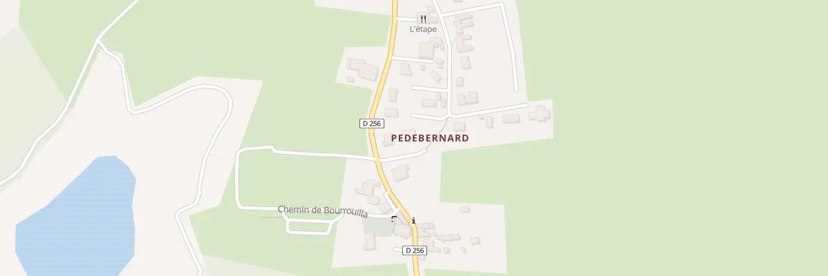 Plan du 21 Carrère de Pèdebernard à Arancou