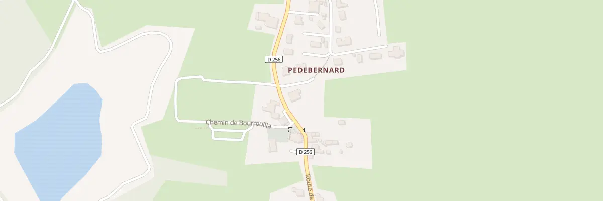Plan du 5512 Pedebernard à Arancou