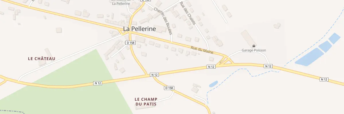 Plan du 9 Rue du Maine à La Pellerine