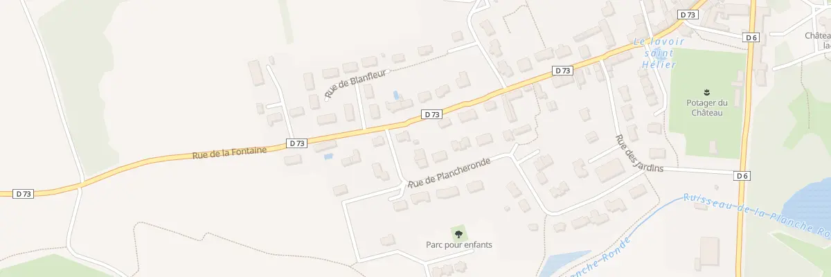Plan du 35 Rue de la fontaine à Challain-la-Potherie