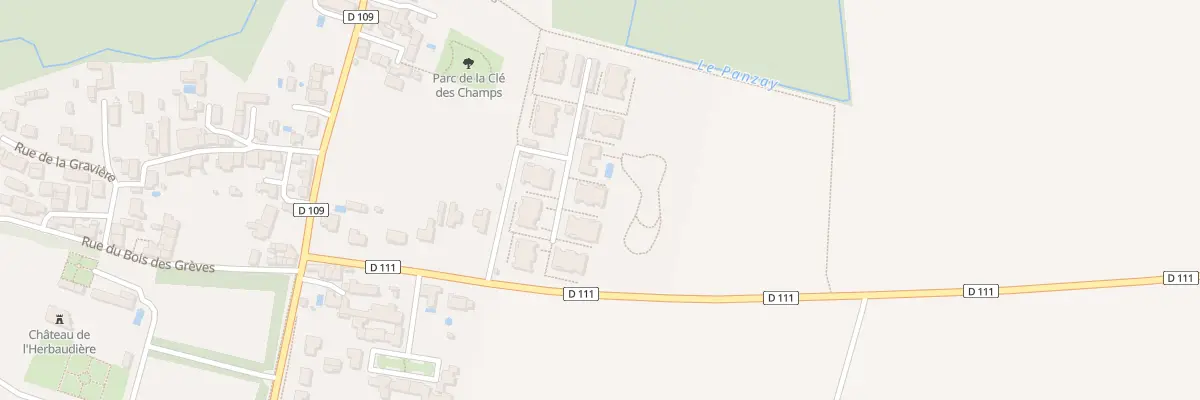 Plan du 1 Renclos des Treilles à Salles-sur-Mer