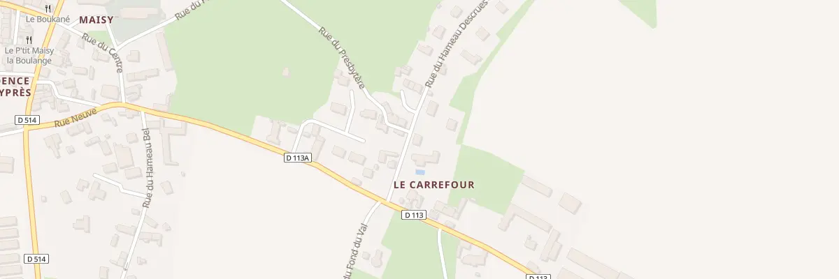 Plan du 35T Rue du Hameau Descrues à Grandcamp-Maisy