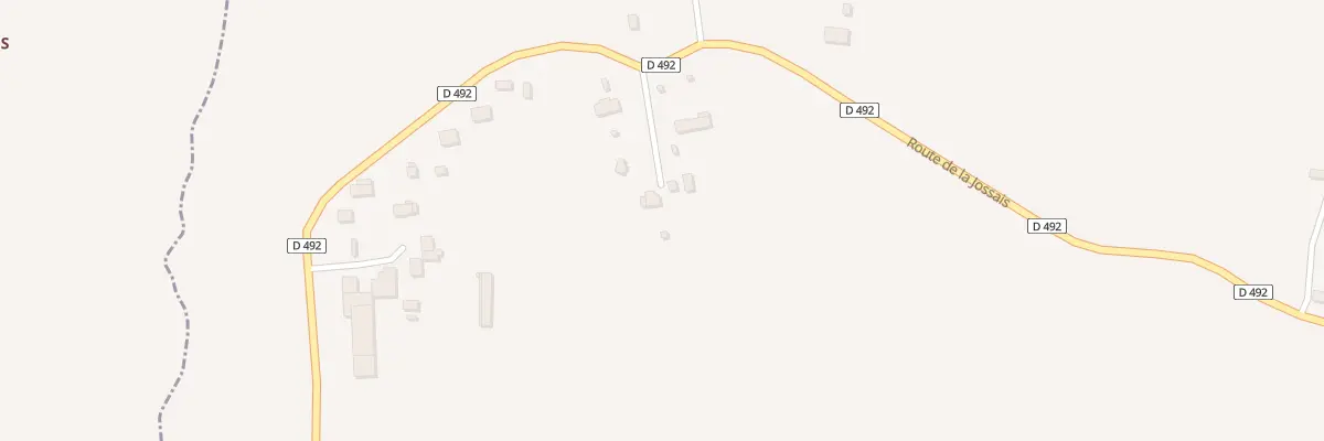Plan du 15 Rte de la Jossais à Lapenty