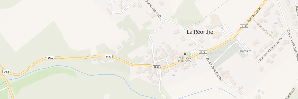 Plan du 7 Rue de l’église à La Réorthe