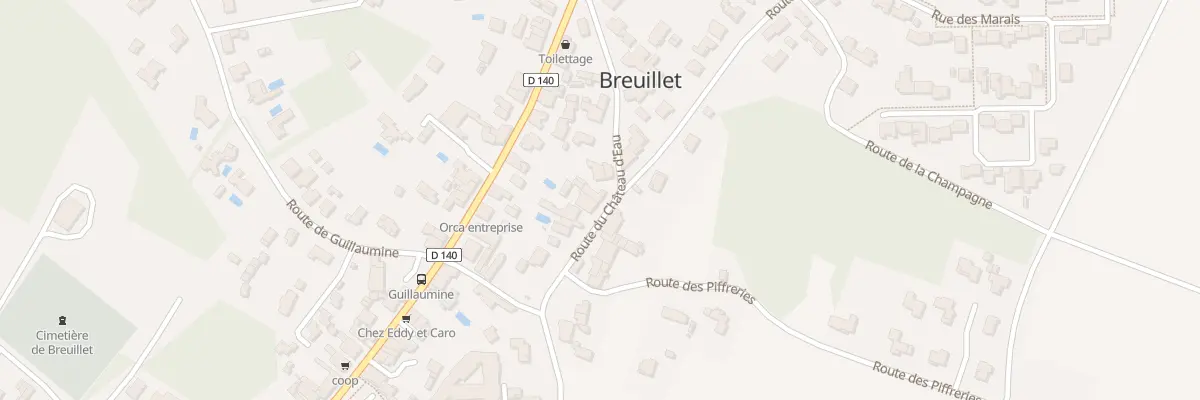 Plan du 9 Rte du Château d’Eau à Breuillet