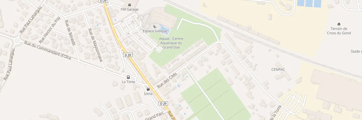 Plan du 21 Rue des Cités à Dax