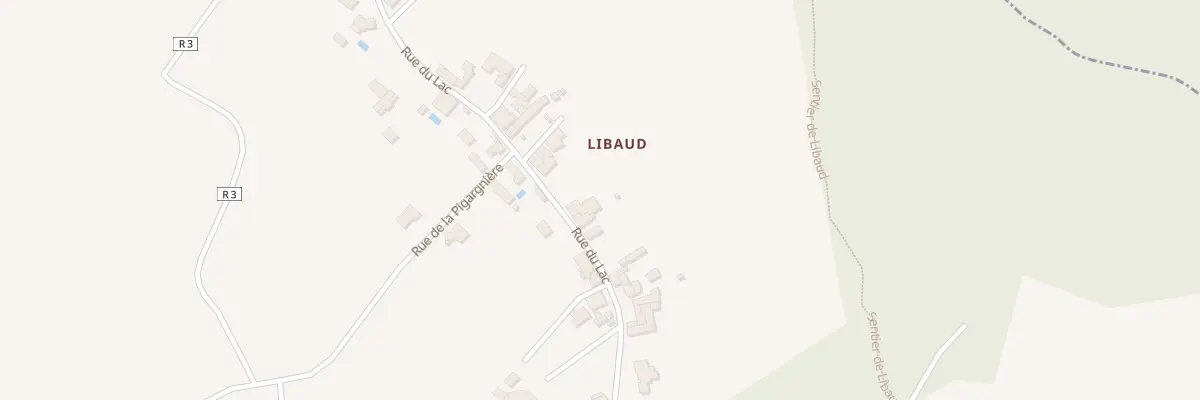 Plan du 71 Rue du lac à La Réorthe