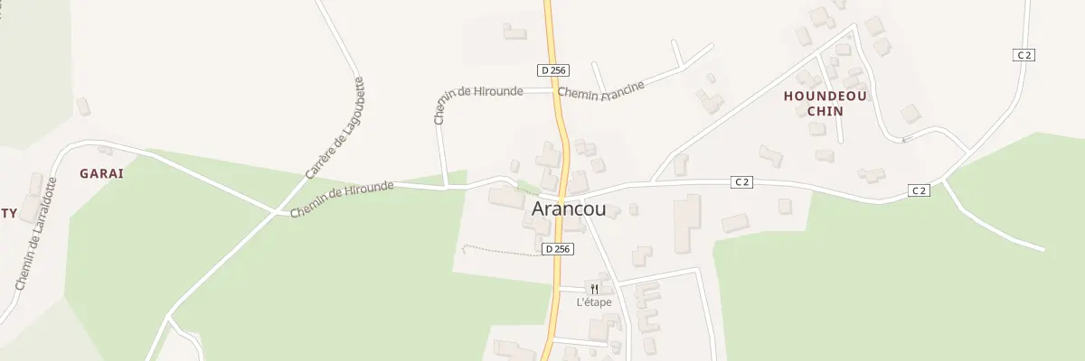 Plan du 11 Rte de Came à Arancou