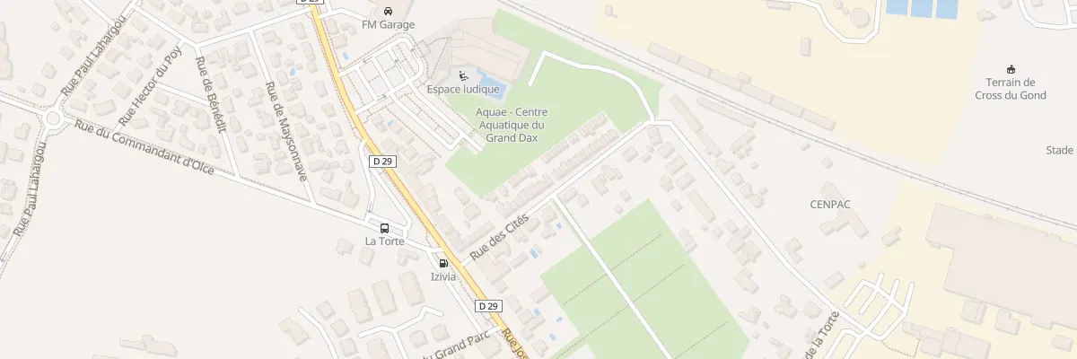 Plan du 19 Rue des Cités à Dax