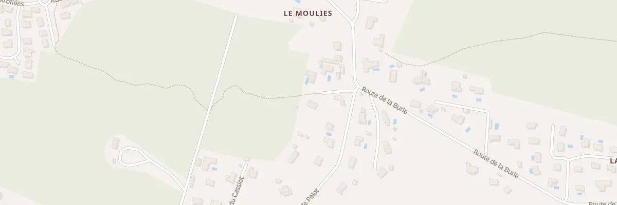 Plan du 12B Che de Pelot à Parentis-en-Born