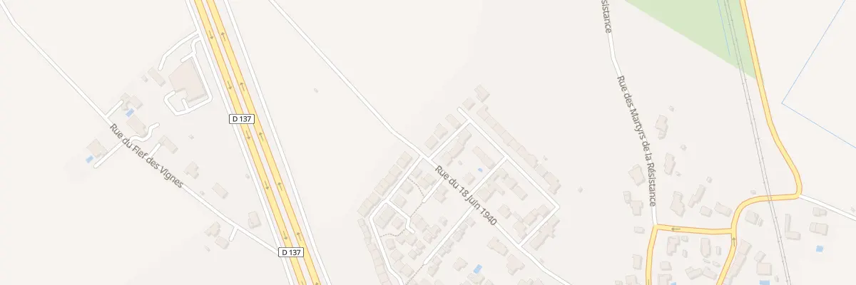 Plan du 18 Rue du Docteur Hebrard à Yves