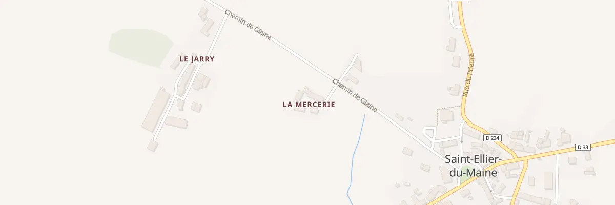 Plan du 6 Imp de La Mercerie à Saint-Ellier-du-Maine