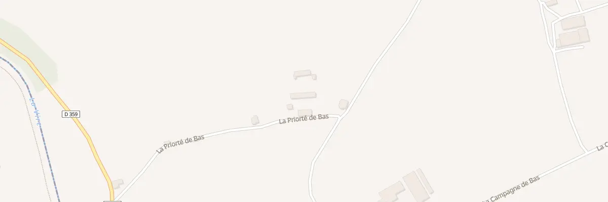 Plan du 6 La Priorté de Bas à Domjean