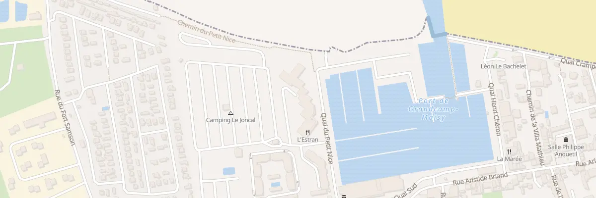 Plan du 5836 Res Port Joncal à Grandcamp-Maisy