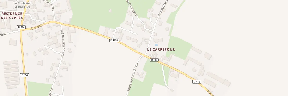 Plan du 42 Rue du Hameau Descrue à Lison