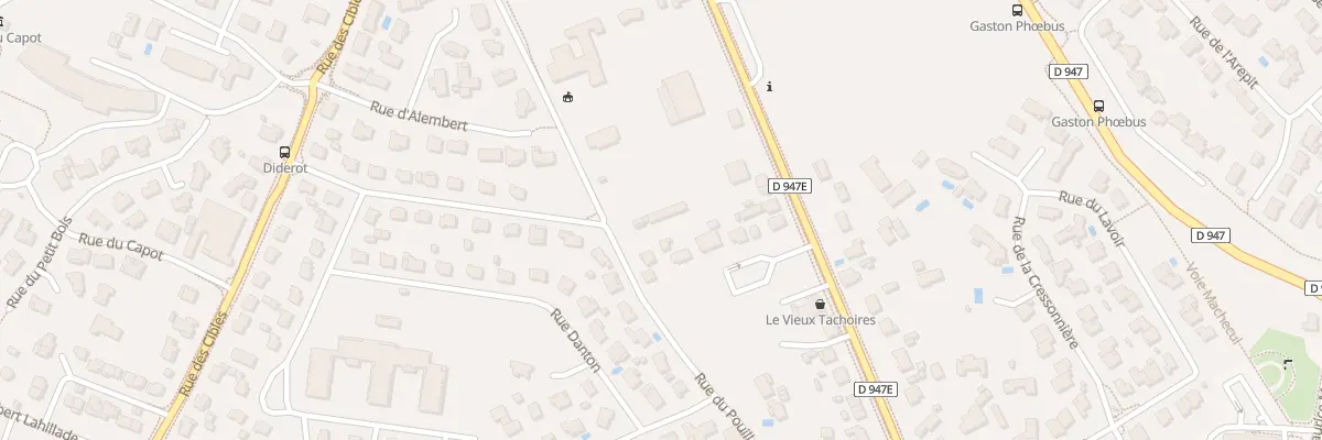 Plan du 280 Rue du Pouillon à Saint-Paul-lès-Dax