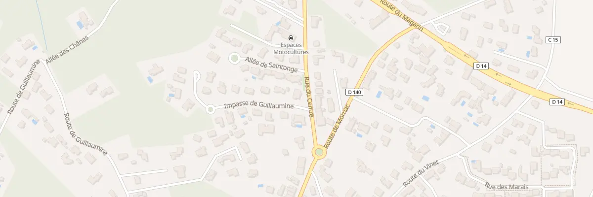 Plan du 85 Rue du Centre à Breuillet